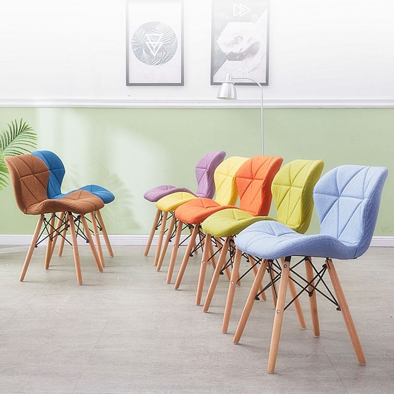 Modern Wood Indoor-Outdoor Room Side Chairs Solid Back Chair Clearhalo ' kitchen&dining_furn' 'Dining Chairs' 'Dining Tables & Seating' 'dining_chair' 'Furniture' 'furniture_dining_chair' 'Kitchen & Dining Furniture' 'kitchen' 1200x1200_3c569f08-0115-47cb-8e92-365572052398