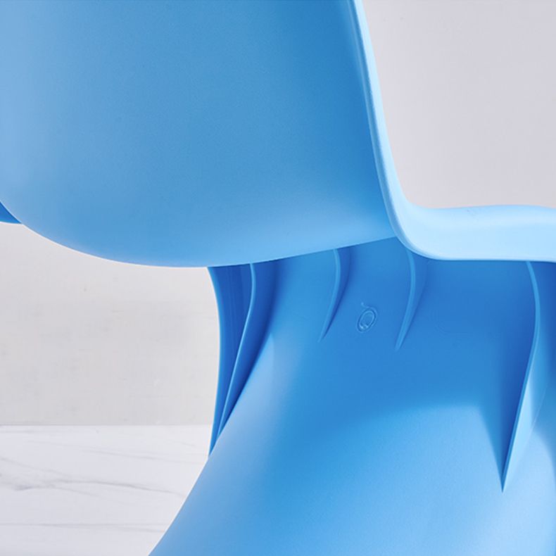 Scandinavian Style Plastic Dining Armless Chairs Solid Back Armless Dining Chair Clearhalo ' kitchen&dining_furn' 'Dining Chairs' 'Dining Tables & Seating' 'dining_chair' 'Furniture' 'furniture_dining_chair' 'Kitchen & Dining Furniture' 'kitchen' 1200x1200_3c578bf4-e896-484c-b1d4-cbc0cc886afa