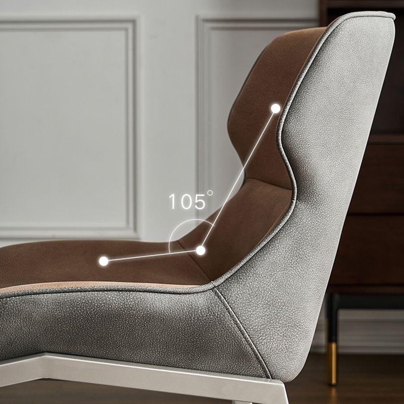 Mid Back Home Bureau stoel hedendaagse ergonomische armloze taakstoel