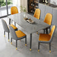 Rectangle Industrial Sintered Stone Dining Table 4 Legs Carbon Steel Base Table for Home Clearhalo ' dining_table' 'Dining Tables & Seating' 'Dining Tables' 'furn' 'furn_dining_table' 'Furniture' 'furniture_dining_table' 'Kitchen & Dining Furniture' 'kitchen&dining_furn' 'kitchen' 'kitchen_dining_table' 1200x1200_3c5acb53-0320-45cd-afec-3a1ba85c21a6