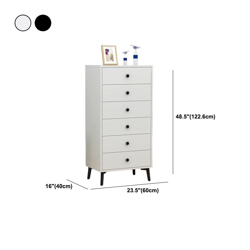 Accent Chest with Soft Close Drawers White Scratch Resistant Chest Clearhalo 'Cabinets & Chests' 'cabinets_chests' 'furn' 'furn_cabinets_chests' 'Furniture' 'Living Room Furniture' 1200x1200_3c5aea03-5462-4c96-ba1a-9656f35f03f2