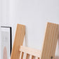Moderne stijl solide houten boekenplank open back ladder boekenkast voor thuis