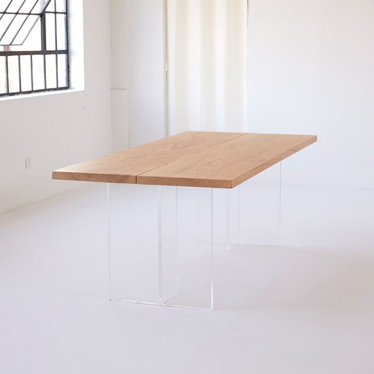 Rectangle Solid Wood Brown Tone Dining Table Simplicity Double Pedestal Table for Dining Room Clearhalo ' dining_table' 'Dining Tables & Seating' 'Dining Tables' 'furn' 'furn_dining_table' 'Furniture' 'furniture_dining_table' 'Kitchen & Dining Furniture' 'kitchen&dining_furn' 'kitchen' 'kitchen_dining_table' 1200x1200_3c5b1fac-ff5e-4ea5-94a4-ca59ef8a12ce