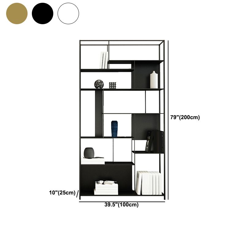 Industrial Open Rectangle Storage Bookshelf Home Office Etagere Bookcase Clearhalo 'Bookcases' 'furn' 'furn_bookcases' 'Furniture' 'Office Furniture' 1200x1200_3c5c3d0f-ec16-4e5c-9906-6ee999288839