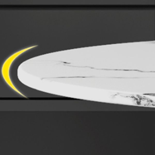 Juego de comedor de estilo glamoroso 1/4/5 PCS CONINETA DE PIEDRA REDEDIA CON SILLO SOLIDO