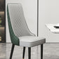 Chaise latéral de style glamour Parsons Parsons Indoor Dining Chair pour le salon