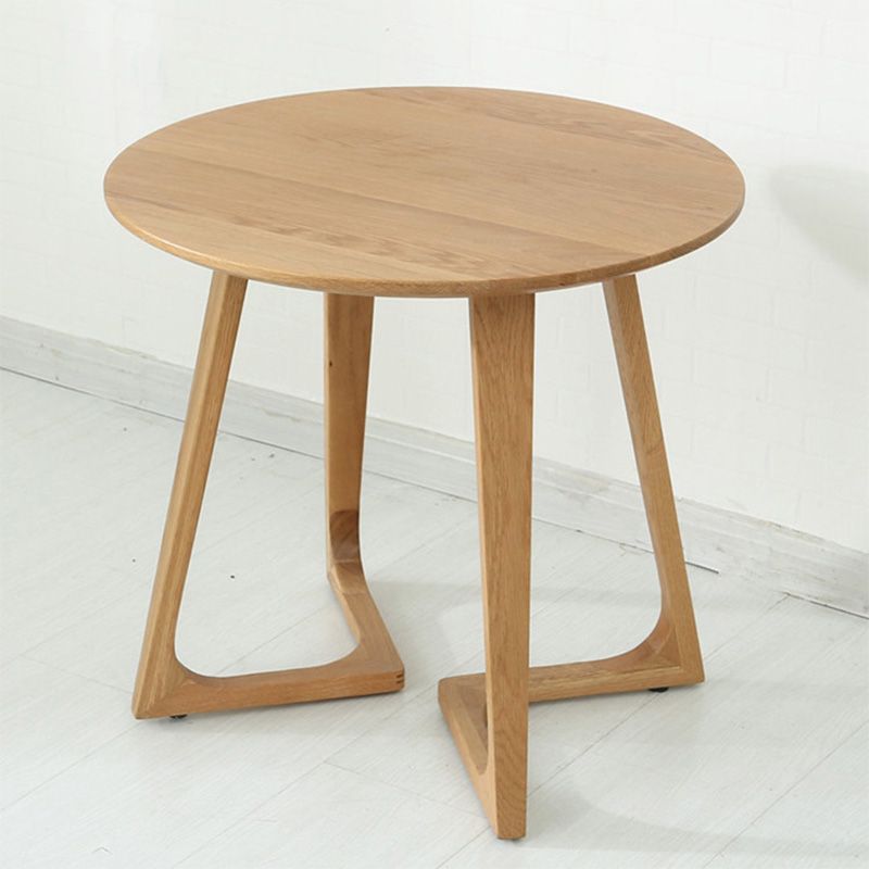 Living Room Solid Wood Abstract End Table Modern Round Top Sofa Side End Table Clearhalo 'Coffee & Accent Tables' 'End & Side Tables' 'end_side_table' 'end_side_tables' 'furn' 'furn_end_side_tables' 'Furniture' 'furniture_end_side_table' 'Living Room Furniture' 1200x1200_3c60d21b-83b9-4615-9abc-df45218df482