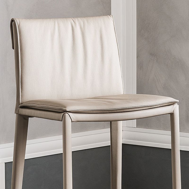 Sgabelli da bar rettangolo di sgabelli in metallo in stile nordico per soggiorno