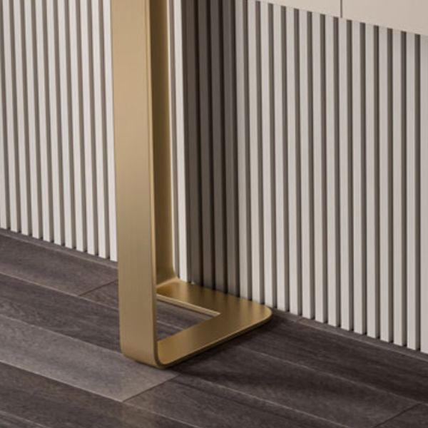 Glam Console Accent Table Antique Finish Console Sofa Table with Drawer