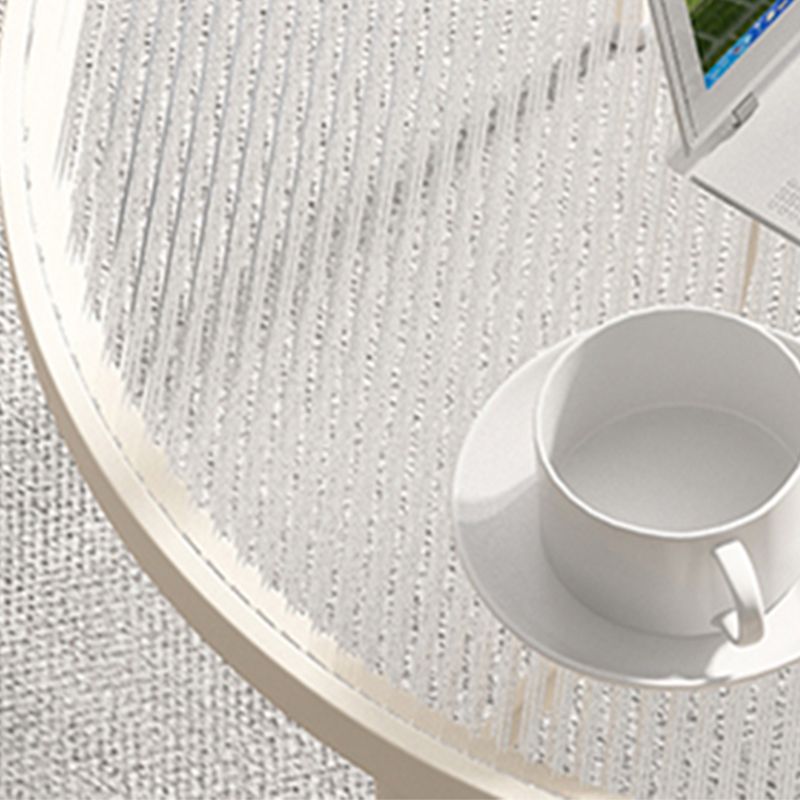 Minimalism 4 Legs Coffee Table Glass Top Coffee Cocktail Table with Shelf Clearhalo 'Coffee & Accent Tables' 'Coffee Tables' 'coffee_tables' 'furn' 'furn_coffee_tables' 'Furniture' 'Living Room Furniture' 1200x1200_3c6eedc8-845c-4729-9153-748185781c60