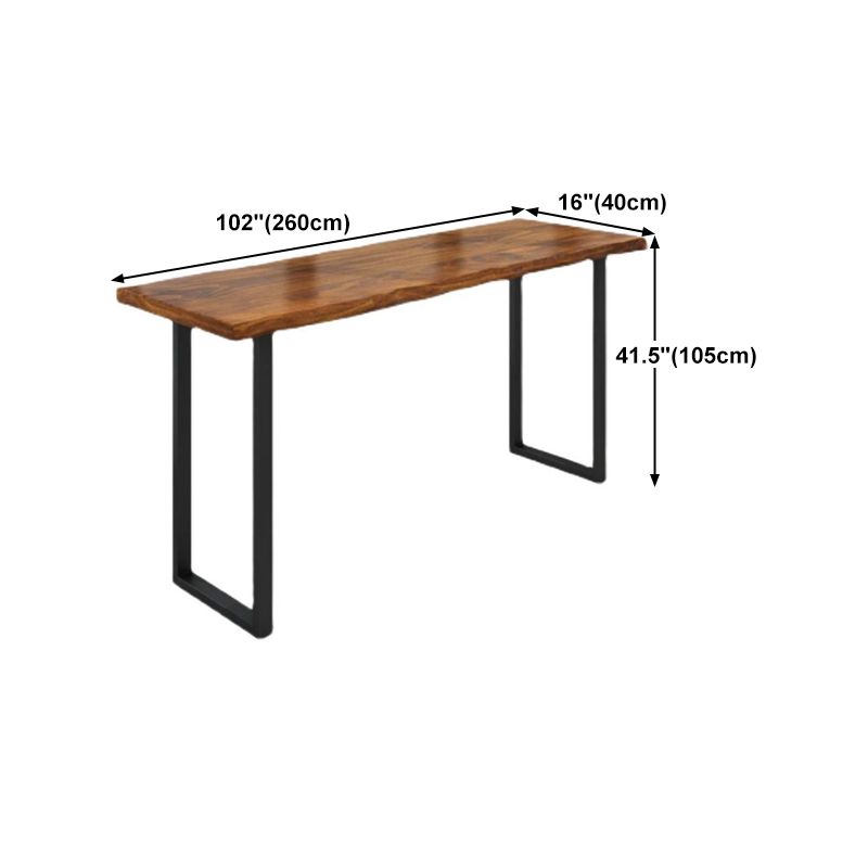 Modern Style Dining Wooden Table Bar Counter Table for Kitchen Clearhalo 'Bar Furniture' 'Bar Tables' 'bar_tables' 'furn' 'furn_bar_tables' 'Furniture' 'furniture_bar_tables' 'Kitchen & Dining Furniture' 1200x1200_3c7270ee-d7fa-42db-885f-184aa9827e50