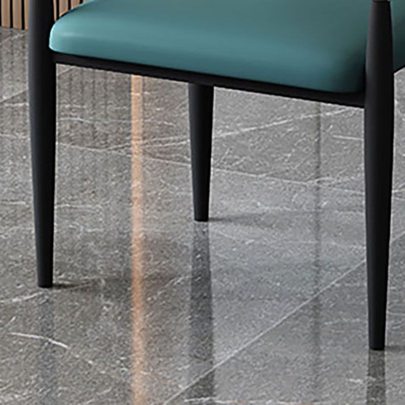 Contemporary Style Chairs Kitchen Arm Side Chair with Metal Legs Clearhalo 'Dining Chairs' 'Dining Tables & Seating' 'dining_chair' 'furn' 'furn_dining_chair' 'Furniture' 'furniture_dining_chair' 'Kitchen & Dining Furniture' 1200x1200_3c756ea1-8f3f-46f3-bbfe-1fa6e493de1c