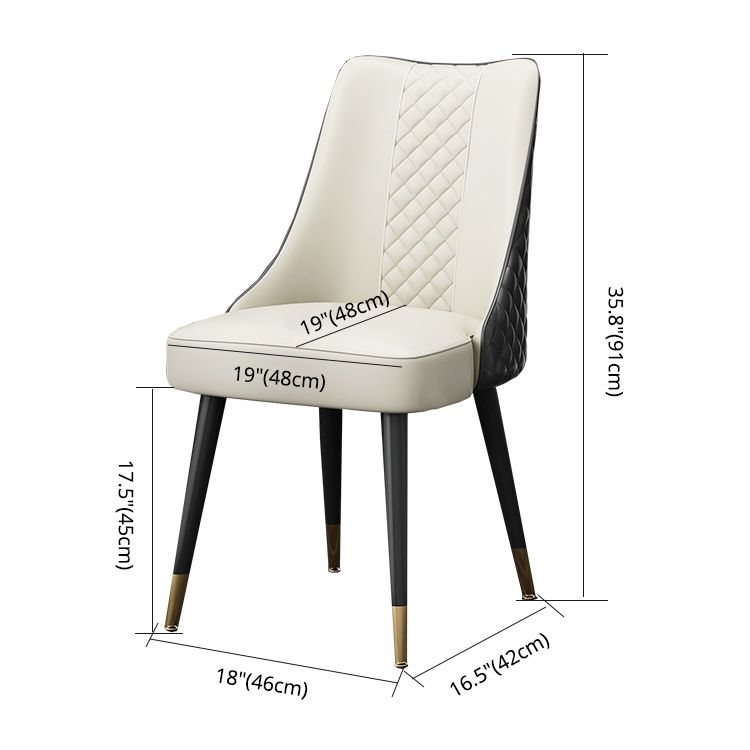 Scandinavian Style Wood Side Dining Chairs Dining Room Solid Back Chair Clearhalo ' kitchen&dining_furn' 'Dining Chairs' 'Dining Tables & Seating' 'dining_chair' 'furn' 'furn_dining_chair' 'Furniture' 'furniture_dining_chair' 'Kitchen & Dining Furniture' 'kitchen' 1200x1200_3c75bc40-3523-477b-bd73-2c95599e3abd