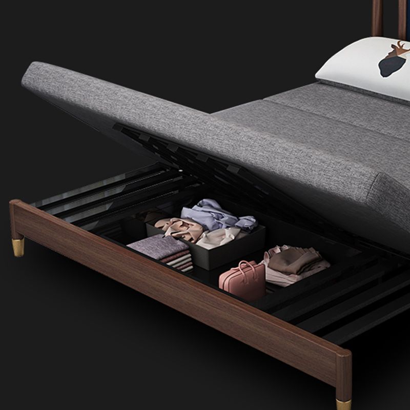 Contemporary Cotton Blend Sleeper Sofa Wood Frame Armless Sofa Bed Clearhalo 'furn' 'furn_futons' 'Furniture' 'Futons & Daybeds' 'Futons' 'Living Room Furniture' 1200x1200_3c7601e6-33bc-4b1b-a7df-d520acffd2e8