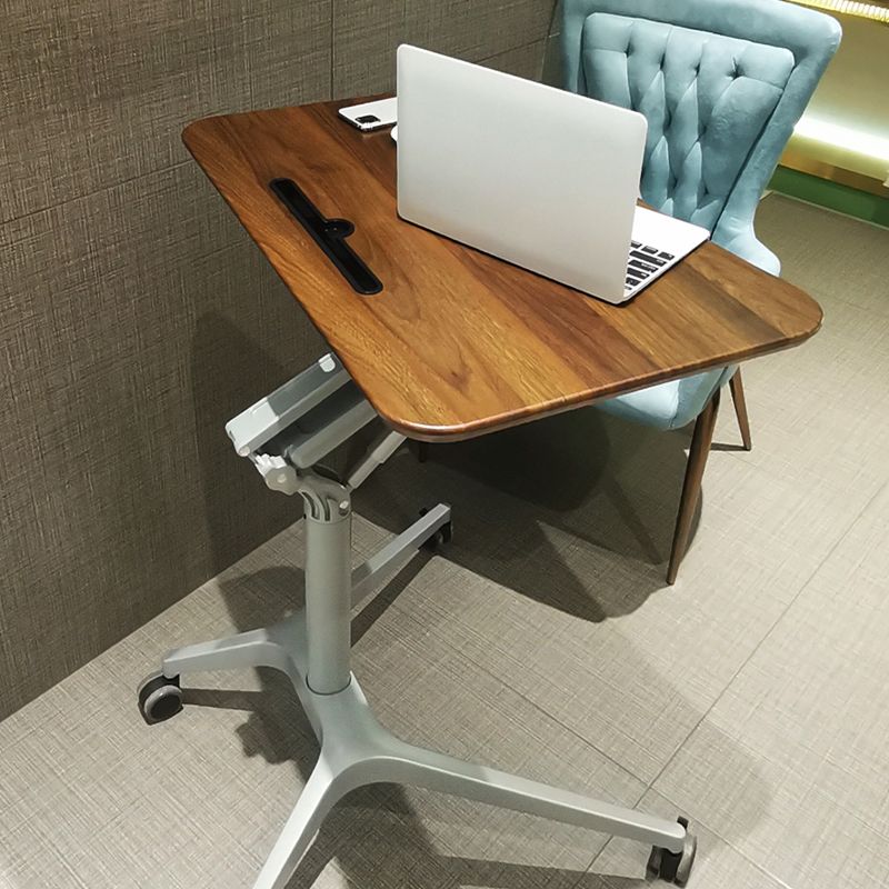 Rectangular Shaped Office Table Wood Writing Desk with Wheels for Office Clearhalo 'furn' 'furn_office_desk' 'Furniture' 'Office Desks' 'Office Furniture' 'office_desk' 1200x1200_3c7648cb-fcc9-4925-af7a-26e8cedced04