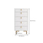 Commode contemporaine de 13,65 pouces de largeur avec 3/4/5 tiroirs