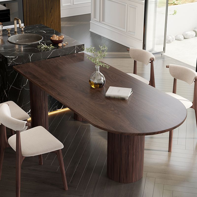 Free Form Solid Wood Dining Table Simplicity Table with 3 Legs Clearhalo ' dining_table' 'Dining Tables & Seating' 'Dining Tables' 'furn' 'furn_dining_table' 'Furniture' 'furniture_dining_table' 'Kitchen & Dining Furniture' 'kitchen&dining_furn' 'kitchen' 'kitchen_dining_table' 1200x1200_3c7bf8ef-3d04-469e-bb65-1d4fbbd4c811