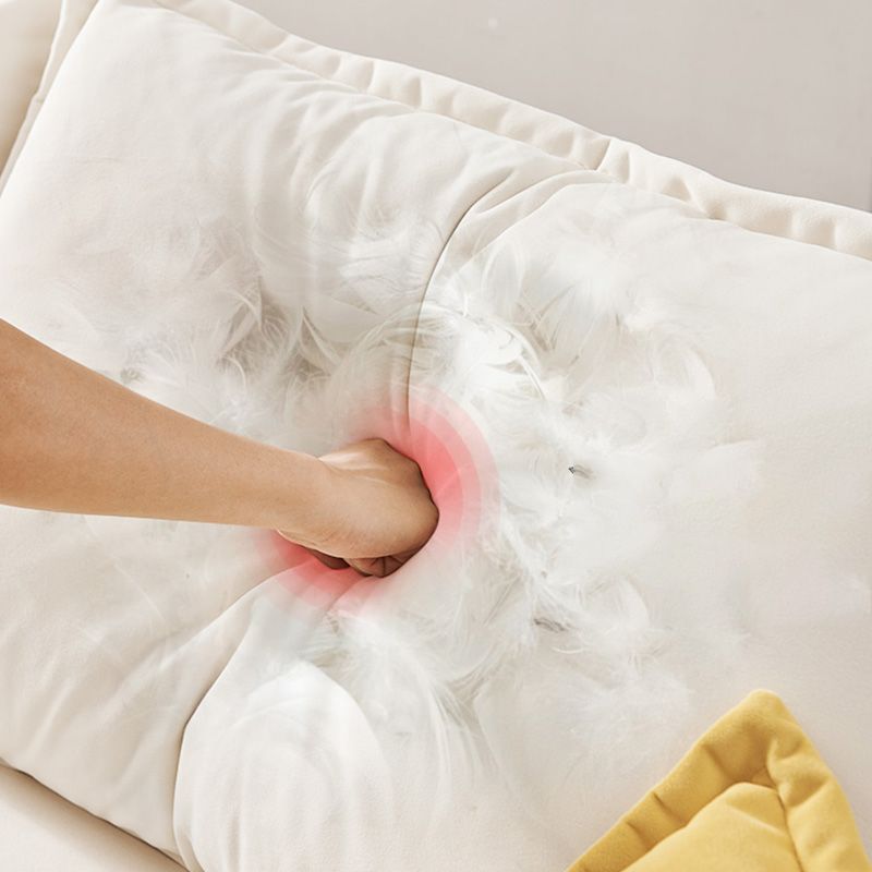 Loveseat Velvet Setteeをリクライニングする現代の枕のトップアーム