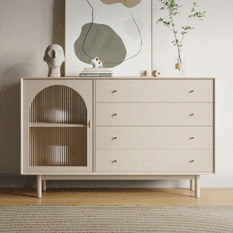 Contemporary Dining Buffet with Drawers Wood Buffet Server for Kitchen Clearhalo 'buffet_sideboard' 'Buffets & Sideboards' 'furn' 'furn_buffet_sideboard' 'Furniture' 'Kitchen & Dining Furniture' 1200x1200_3c7db811-5863-40a3-9b05-35acade5b951