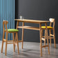 Scandinavian Home Rubberwood Stool Matte Finish Upholstered Bar Stools Clearhalo 'Bar Furniture' 'Bar Stools' 'bar_stools' 'furn' 'furn_bar_stools' 'Furniture' 'furniture_bar_stools' 'Kitchen & Dining Furniture' 1200x1200_3c809460-2ccb-4c4b-916c-70e33ff16ec4