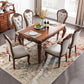 Mid-Century Dining Table Rectangle Solid Wood 4 Legs Dining Table for Living Room Clearhalo ' dining_table' 'Dining Tables & Seating' 'Dining Tables' 'furn' 'furn_dining_table' 'Furniture' 'furniture_dining_table' 'Kitchen & Dining Furniture' 'kitchen&dining_furn' 'kitchen' 'kitchen_dining_table' 1200x1200_3c85489e-5f74-45f2-bb43-7652b9c22ef5