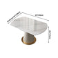 Glam Round Shape Dining Table Standard Sintered Stone Dining Table with Pedestal Base Clearhalo ' dining_table' 'Dining Tables & Seating' 'Dining Tables' 'furn' 'furn_dining_table' 'Furniture' 'furniture_dining_table' 'Kitchen & Dining Furniture' 'kitchen&dining_furn' 'kitchen' 'kitchen_dining_table' 1200x1200_3c871870-06f9-462f-b5e9-7646717e27ec