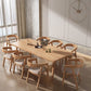 Modern Pine Solid Wood Dining Room Table 4 Legs Natural Rectangle Dining Table Clearhalo 'Dining Tables & Seating' 'Dining Tables' 'dining_table' 'furn' 'furn_dining_table' 'Furniture' 'Kitchen & Dining Furniture' 1200x1200_3c8768b9-f3ee-461c-9a90-643db783bb53