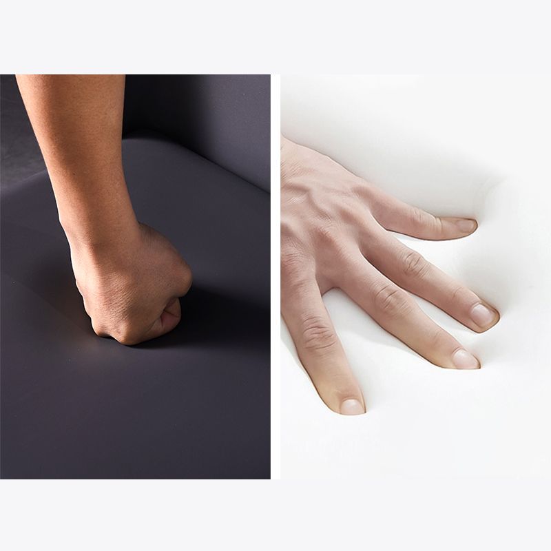 Modern Dining Room Armless Dining Chairs Multicolor Leather Side Chair Clearhalo ' kitchen&dining_furn' 'Dining Chairs' 'Dining Tables & Seating' 'dining_chair' 'furn' 'furn_dining_chair' 'Furniture' 'furniture_dining_chair' 'Kitchen & Dining Furniture' 'kitchen' 1200x1200_3c88b0c9-1b86-4e17-af0c-1a58d521184e