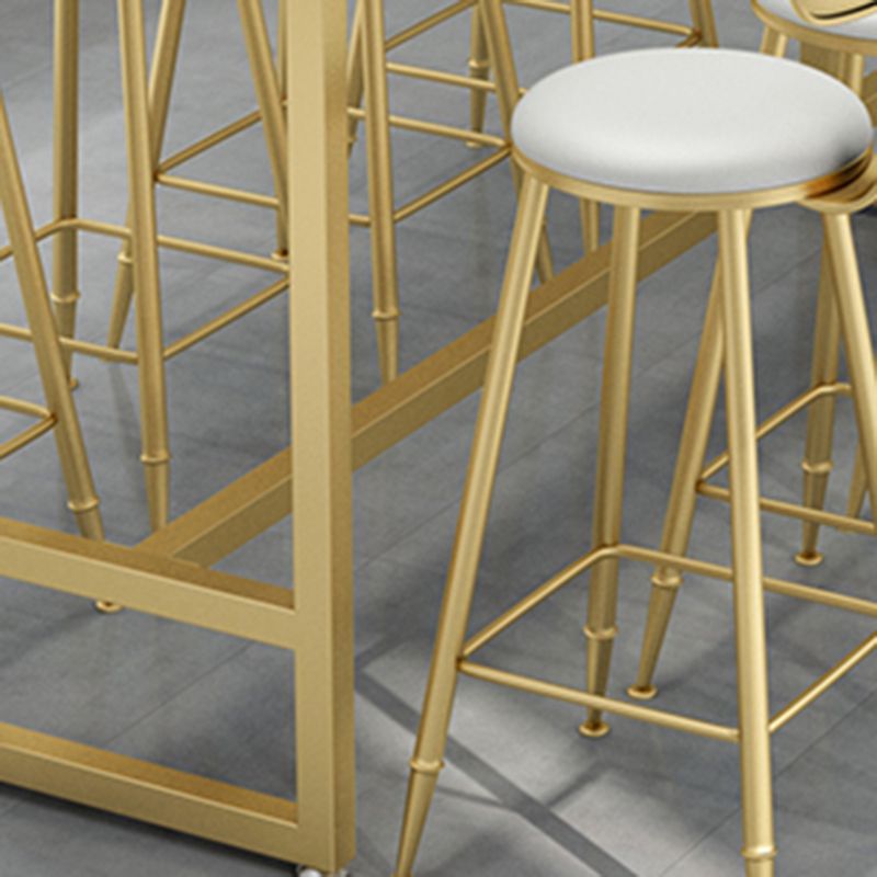 Modern Style Metal Bar Stool with Footrest Bistro Simple Bar Stool Clearhalo 'Bar Furniture' 'Bar Stools' 'bar_stools' 'furn' 'furn_bar_stools' 'furniture_bar_stools' 'Kitchen & Dining Furniture' 'kitchen&dining_furn' 'kitchen' 'kitchen_furn' Furniture' 1200x1200_3c88e660-48ef-497a-adf7-621d4ce5a751