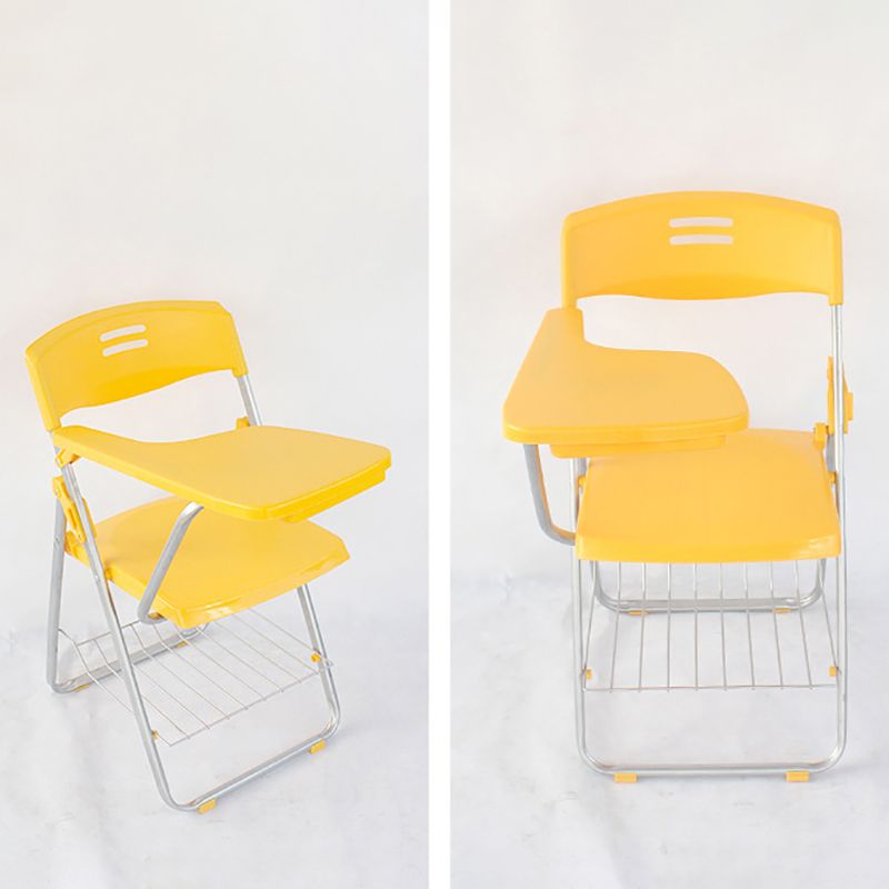 Modern Plastic and Metal Desk Chair with Low Back Home Office Chair Clearhalo 'furn' 'furn_office_chair' 'Furniture' 'furniture_office_chair' 'Office Chairs' 'Office Furniture' 'office_chair' 1200x1200_3c89eeda-fa90-404d-88c3-e742a12b81cf