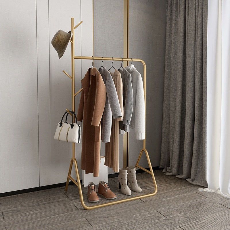 MODERNA METALE HALL STAND APPROGGIO E ALBERO DI INGRITÀ DELLA HAGGIO