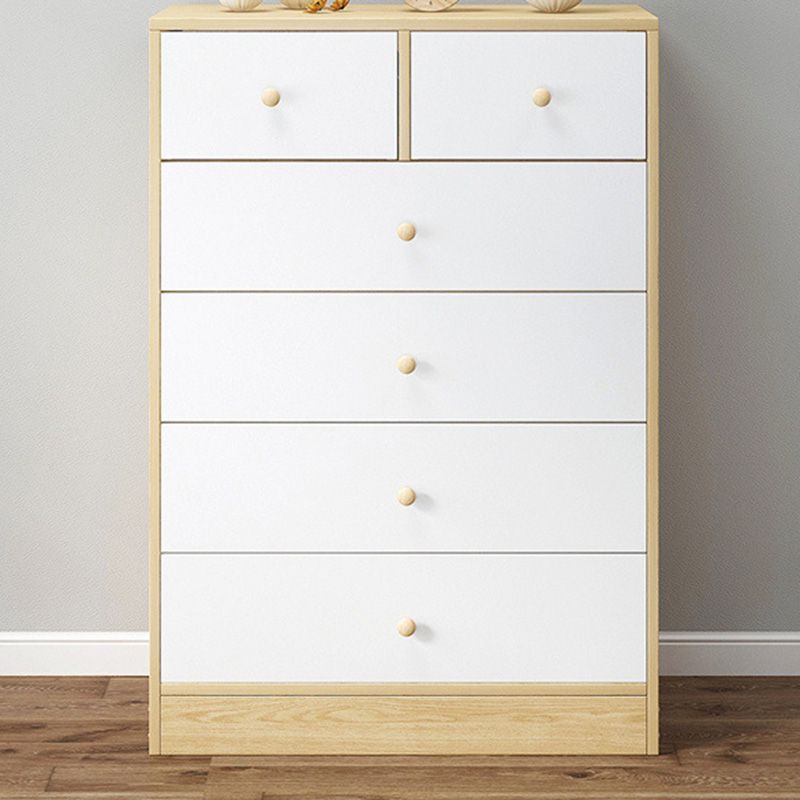 Contemporary Wooden Rectangle Accent Chest with Drawers Chest Clearhalo 'Cabinets & Chests' 'cabinets_chests' 'furn' 'furn_cabinets_chests' 'Furniture' 'Living Room Furniture' 1200x1200_3c8d5663-2990-43d6-a3d2-87e54833f95f
