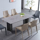 Contemporary Upholstered Dining Chairs Faux Leather Dining Room Chair