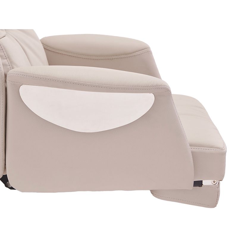 Modern Leather Executive Bureau Stoel High Back Back bekleed bureaustoel met voetsteun