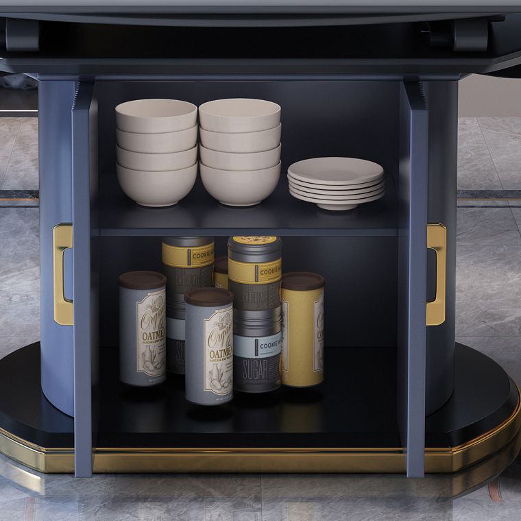 Extendable Round Dining Table Modern Adjustable Sintered Stone Top Table with Storage Pedestal Clearhalo ' dining_table' 'Dining Tables & Seating' 'Dining Tables' 'furn' 'furn_dining_table' 'Furniture' 'furniture_dining_table' 'Kitchen & Dining Furniture' 'kitchen&dining_furn' 'kitchen' 'kitchen_dining_table' 1200x1200_3c9754f1-06ca-483a-9c93-a73e94ea1134