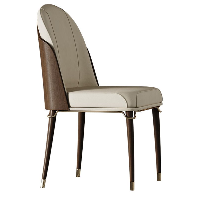 Contemporary Style Ash Wood Chairs Solid Back Side Dining Kitchen Chair Set Clearhalo ' kitchen&dining_furn' 'Dining Chairs' 'Dining Tables & Seating' 'dining_chair' 'furn' 'furn_dining_chair' 'Furniture' 'furniture_dining_chair' 'Kitchen & Dining Furniture' 'kitchen' 1200x1200_3c9a63b1-9648-4ad6-b7dc-7bc1f4a74b63