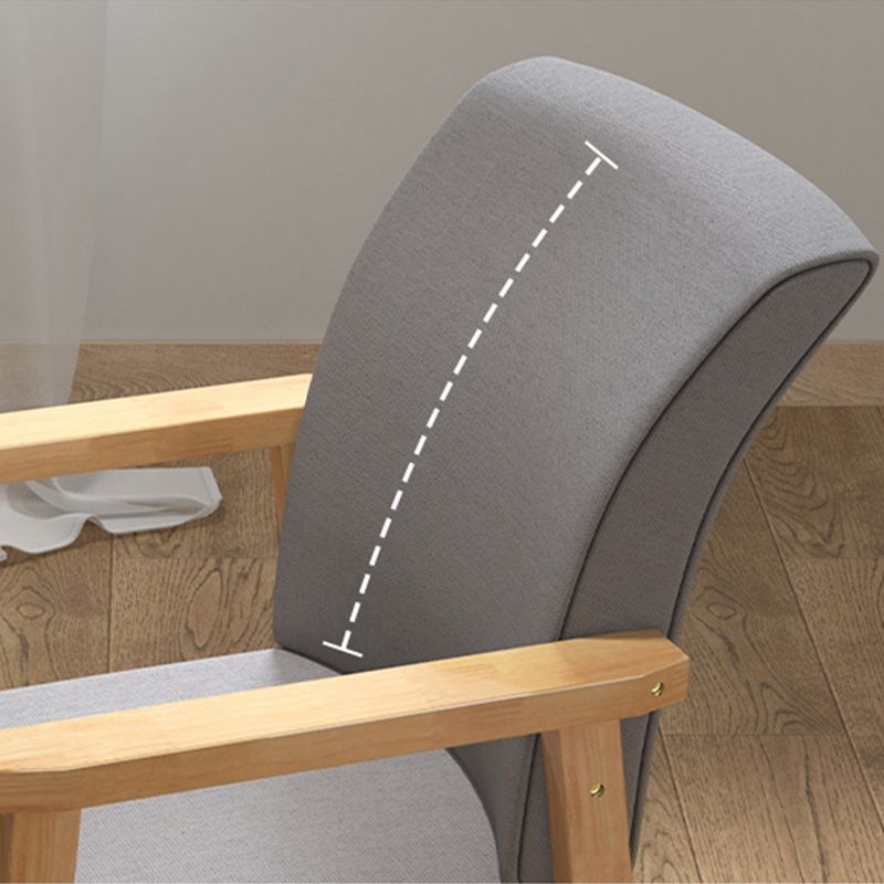 23.6"L x 22.0"W x 32.6"H Linen Chair Removable Cushions Accent Chair for Living Room Clearhalo 'Accent Chairs' 'accent_chairs' 'Chairs & Seating' 'furn' 'furn_accent_chairs' 'Furniture' 'Living Room Furniture' 1200x1200_3c9d122b-ad5e-49e2-97fd-1bb2c715511d