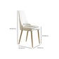 Kitchen Home Glam Chair Sedia da pranzo senza braccioli con imbottitura