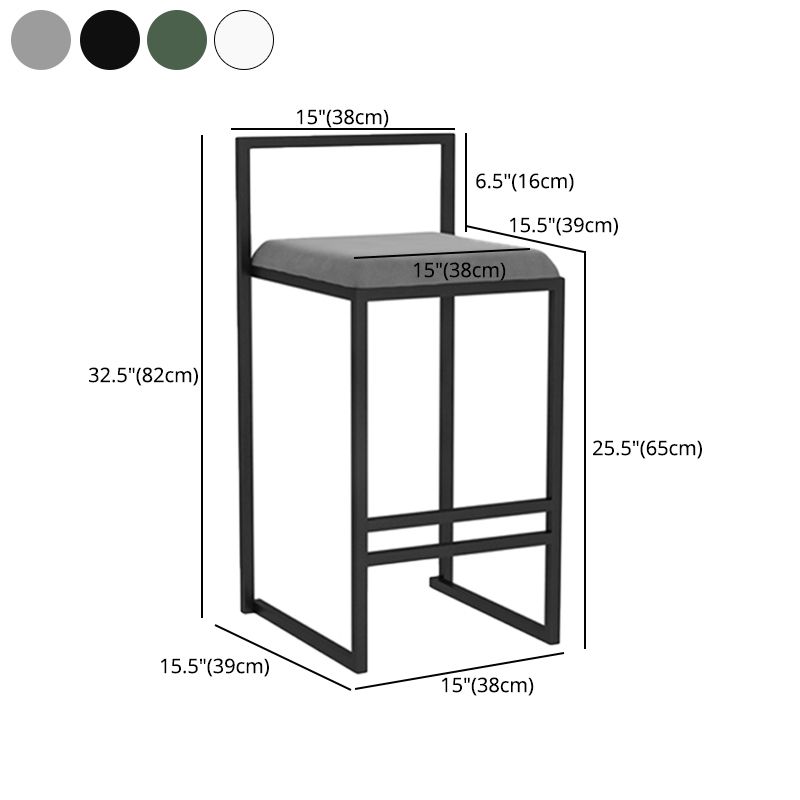 Modern Counter Stools Armless Wood Indoor Bar Stool with Footrest Clearhalo 'Bar Furniture' 'Bar Stools' 'bar_stools' 'furn' 'furn_bar_stools' 'furniture_bar_stools' 'Kitchen & Dining Furniture' 'kitchen&dining_furn' 'kitchen' 'kitchen_furn' Furniture' 1200x1200_3ca02a98-762f-496e-8bf6-2a393bc715a3
