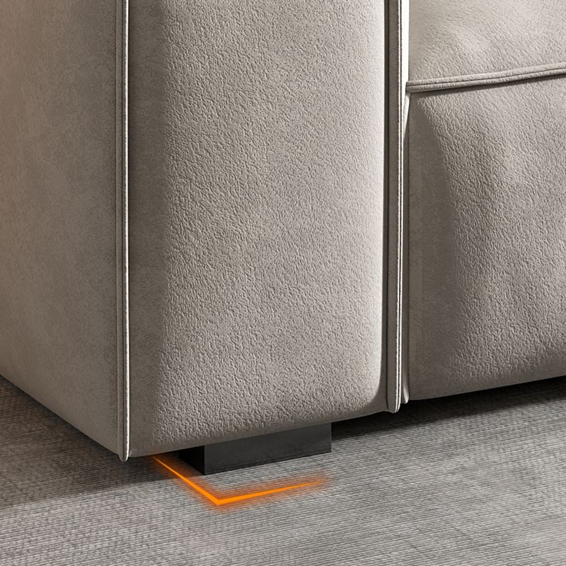 Contemporary Faux Leather Square Arm Sofa Standard Sofa for Living Room Clearhalo 'furn' 'furn_sofas' 'Furniture' 'furniture_sofas' 'Living Room Furniture' 'Sofa' 'sofas' 1200x1200_3ca15bd4-3eaa-4866-b267-1958c6993210