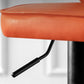 Modern Backrest Liftable Stool Steel Cashier Bar Stool with Leather Cushion Clearhalo 'Bar Furniture' 'Bar Stools' 'bar_stools' 'furn' 'furn_bar_stools' 'furniture_bar_stools' 'Kitchen & Dining Furniture' 'kitchen&dining_furn' 'kitchen' 'kitchen_furn' Furniture' 1200x1200_3ca178a8-0cac-4e06-81a5-0a848190d640