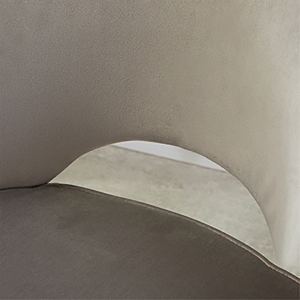 Modern Home Open Back Side Chair Matte Finish Fabric Dining Chair Clearhalo ' kitchen&dining_furn' 'Dining Chairs' 'Dining Tables & Seating' 'dining_chair' 'Furniture' 'furniture_dining_chair' 'Kitchen & Dining Furniture' 'kitchen' 1200x1200_3ca17f83-71bf-441f-a552-3c84e92d444a