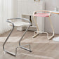 Industrial Metal Counter Stools Saddle Seat Counter Stool with Low Back