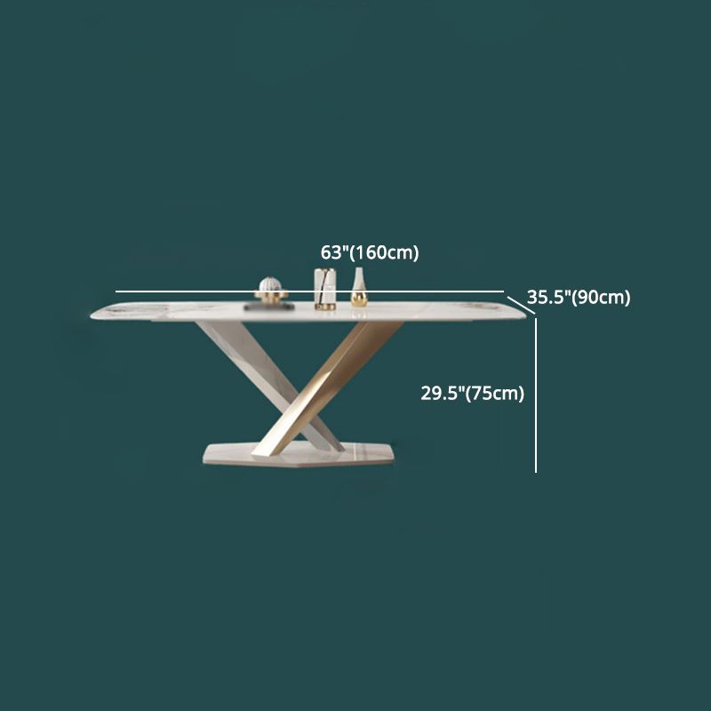 Glam Style Sintered Stone Dining Set 1/4/5/7/9 Pieces Dining Set Clearhalo 'Dining Room Sets' 'Dining Tables & Seating' 'dining_room_set' 'furn' 'furn_dining_room_set' 'Furniture' 'furniture_dining_room_set' 'Kitchen & Dining Furniture' 1200x1200_3ca49bb6-405e-4dc3-8eb5-58e18015d0eb