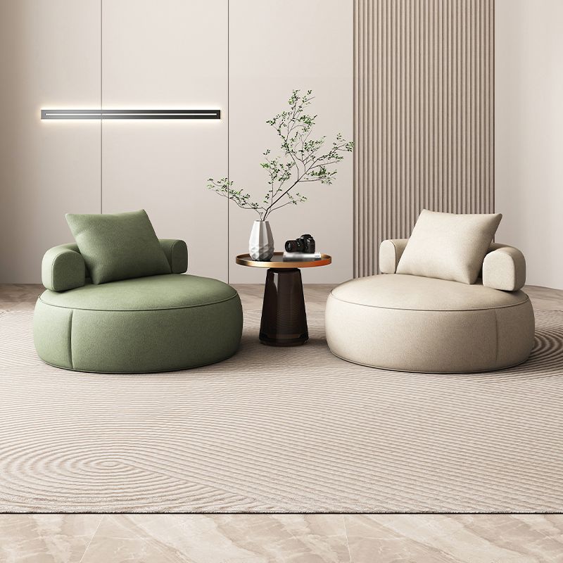 Faux Leather Slipper Chair Armless Chair with Pillow for Living Room Clearhalo 'Accent Chairs' 'accent_chairs' 'Chairs & Seating' 'furn' 'furn_accent_chairs' 'Furniture' 'furniture_accent_chairs' 'Living Room Furniture' 1200x1200_3ca5a30c-6960-4b7d-ae1c-b4d12f5eddad