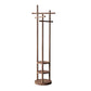 Modern Hall Tree Solid Wood Rubber Wood Rotatable Coat Hanger 70"