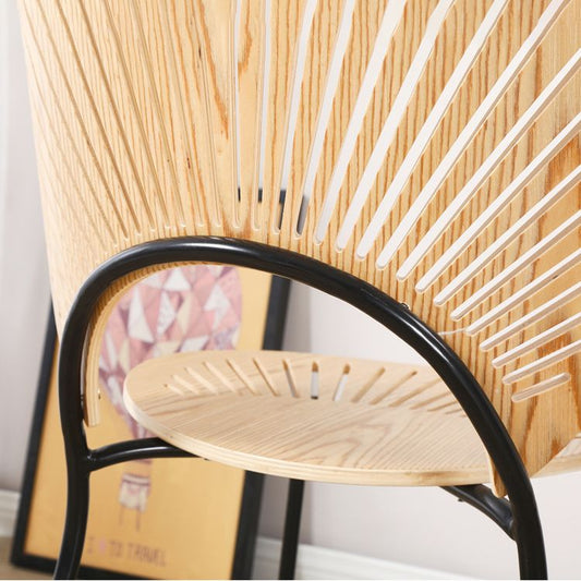 Contemporary Style Metal Chairs Open Back Dining Side Chair (Set of 4) Clearhalo ' kitchen&dining_furn' 'Dining Chairs' 'Dining Tables & Seating' 'dining_chair' 'furn' 'furn_dining_chair' 'Furniture' 'furniture_dining_chair' 'Kitchen & Dining Furniture' 'kitchen' 1200x1200_3ca7f7ee-b4dd-407d-ae6a-1012c7d8290c