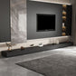 Contemporary TV Stand Console Black Stone Media Console with Drawers Clearhalo 'furn' 'furn_tv_stands_entertainment_centers' 'Furniture' 'Living Room Furniture' 'TV Stands & Entertainment Centers' 'TV Stands & Media Storage Furniture' 'tv_stands_entertainment_centers' 1200x1200_3cacc4d5-8897-4eee-a00f-57ef02bf8e0d