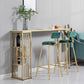 1/2/3 pezzi Contemporary and Rectangular Bar sgabello e set da tavolo