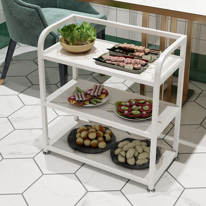 25,59 "H tavolo da preparazione moderno stazionario tavolo da preparazione rettangolare per sala da pranzo